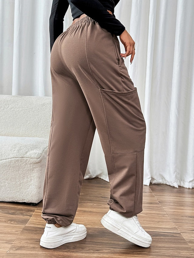 Women's Active Active Streetwear Trousers Full Length