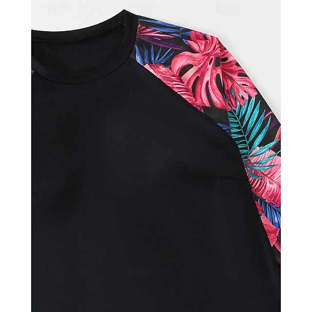 Women's Standard Rash Guard Plus Size Bathing Suites