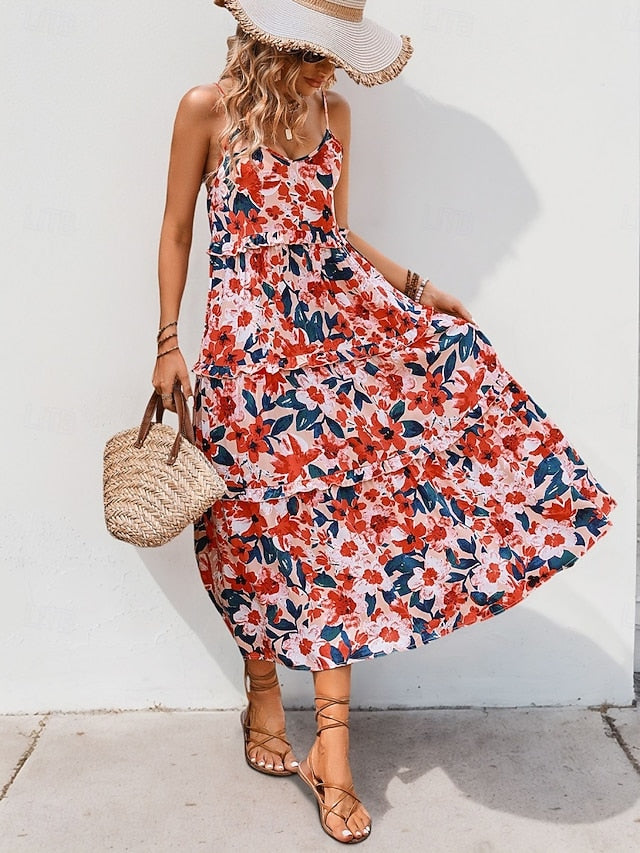 Women's Maxi Dress Casual Dress Swing Dress A Line Dress