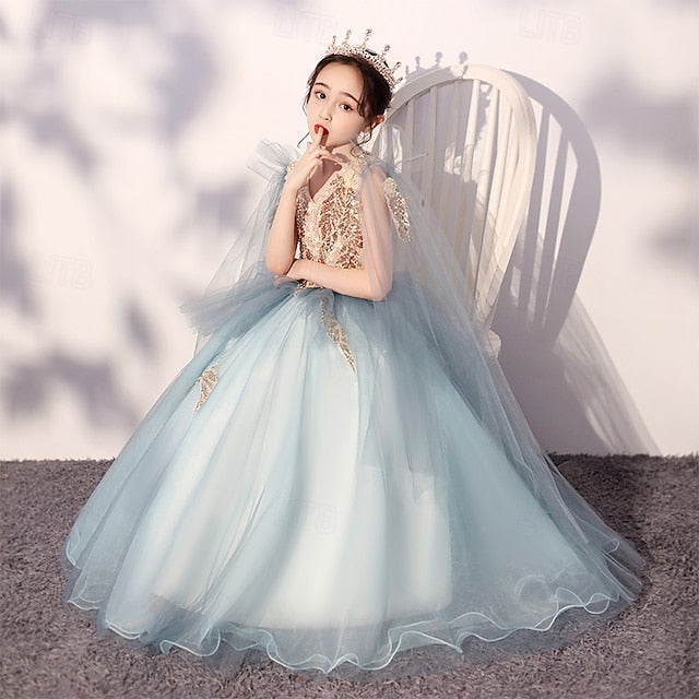 Girls' Flower Girl Dress Princess Kid's