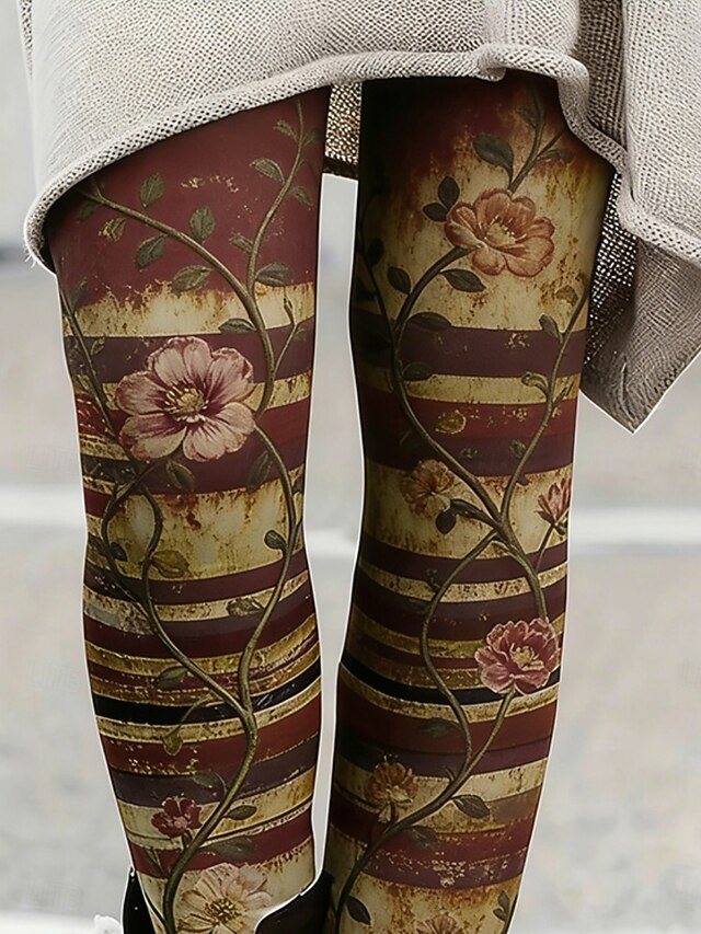 Women's Leggings Cozy Leggings Vacation Vintage Ethnic