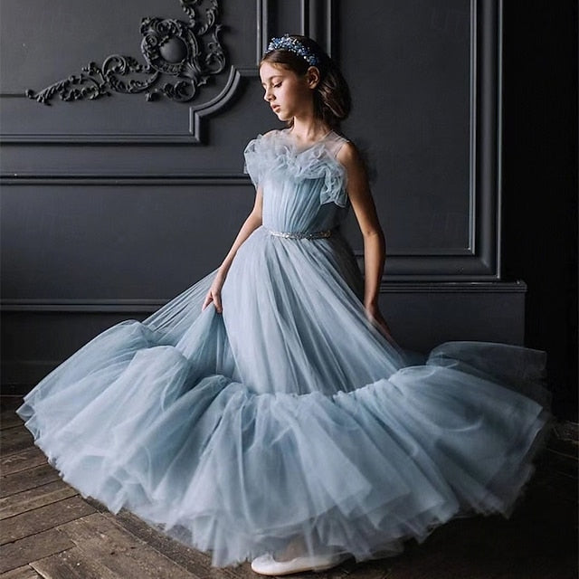 Kid's Flower Dress Girl Princess Girls'