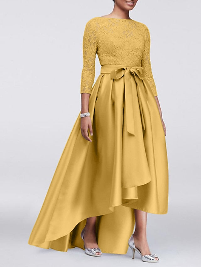 Elegant Wedding Guest A-Line Bride Dress Plus Size the of Mother