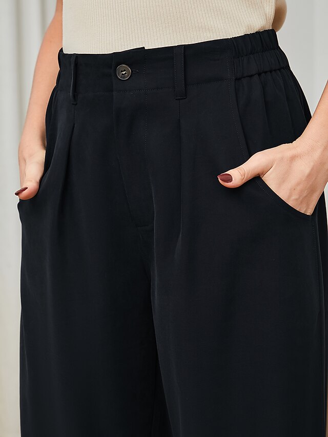 Corduroy High Waist Wide Leg Pants