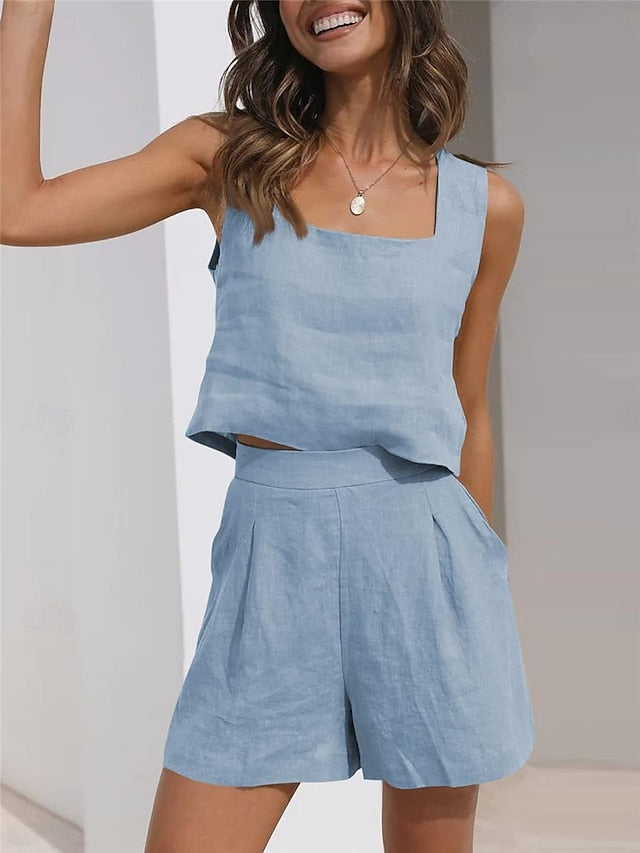 Women's Loungewear Sets Pure Color Fashion Basic Street