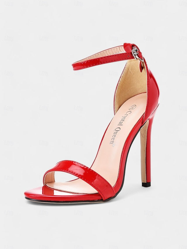 for Wedding Women Metallic Heel – Stiletto Sandals Sleek