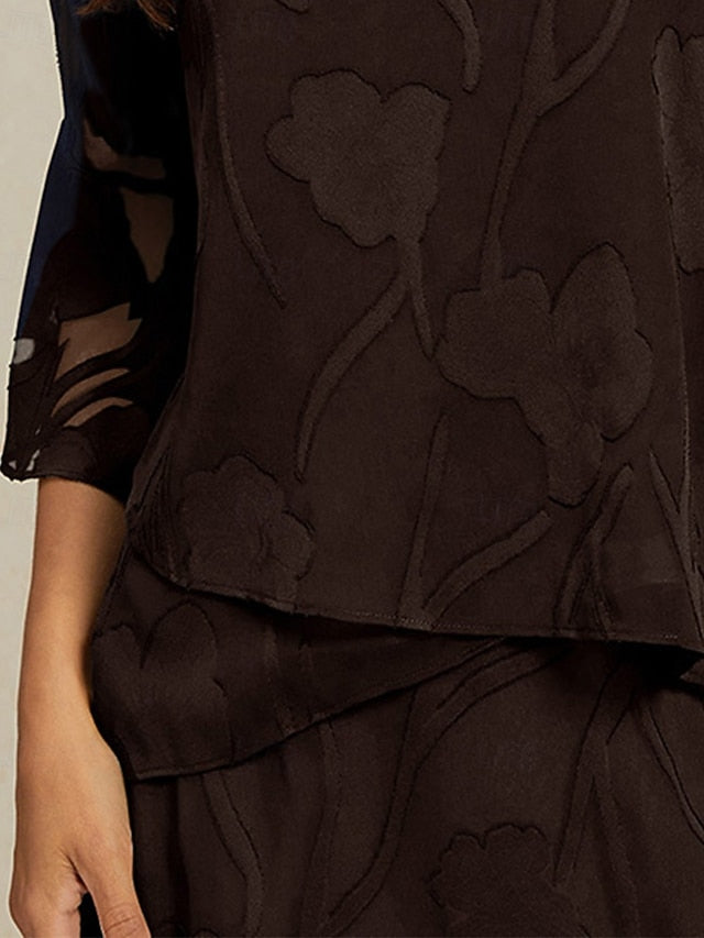 Women's Lace Shirt Blouse Dressy Tops Chiffon Tops