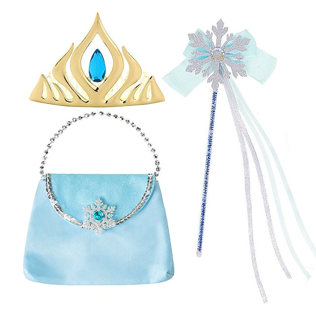 Theme Flower Princess Party Fairytale Anna Dress Frozen Girl