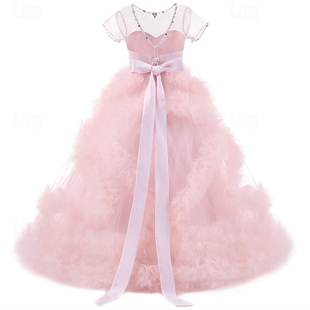 Girls' Dress Girl Kid's Princess Flower