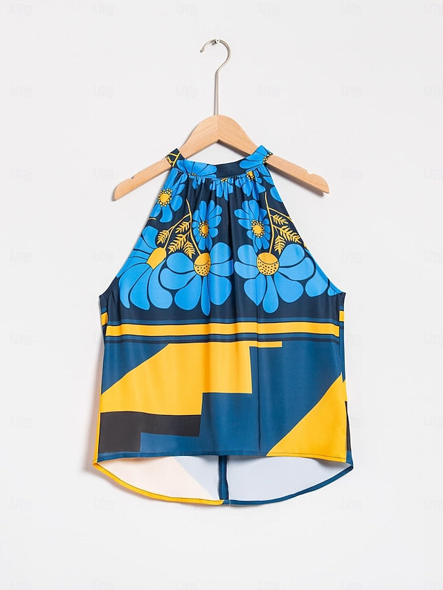 Women's Geometic Flower / Plants Vacation Weekend