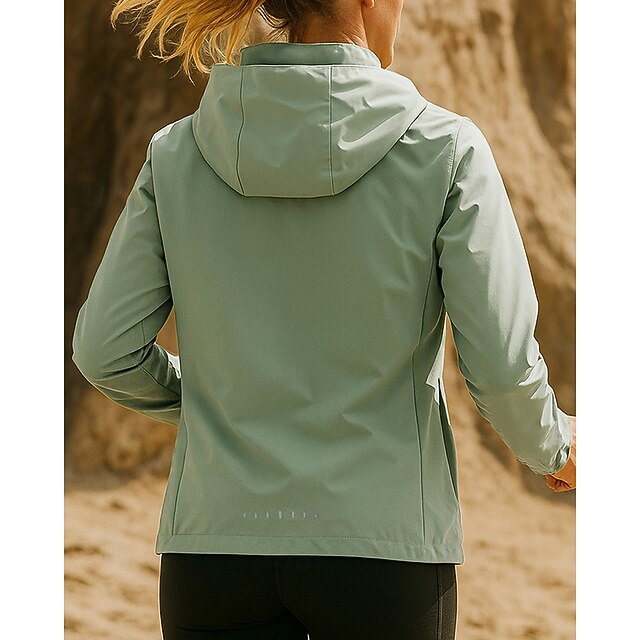 Women's Running Jacket Outdoor Jacket Drawstring Pocket