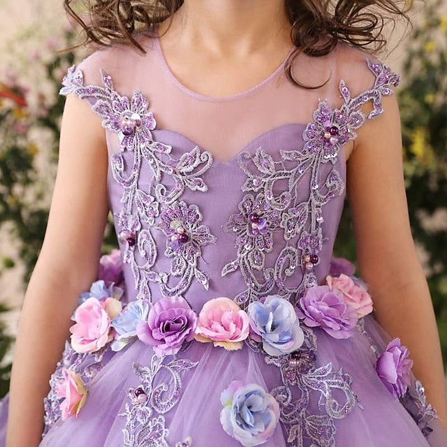 Princess Dress Girl Kid's Girls' Flower