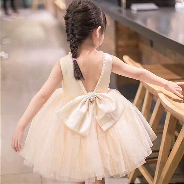 Girls' Flower Dress Kid's Princess Girl