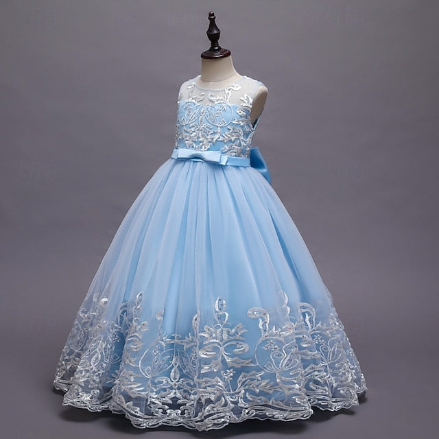 Princess Kid's Girl Flower Dress Girls'
