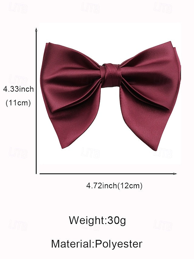 Men's Tie in Bow Multiple Satin Colors
