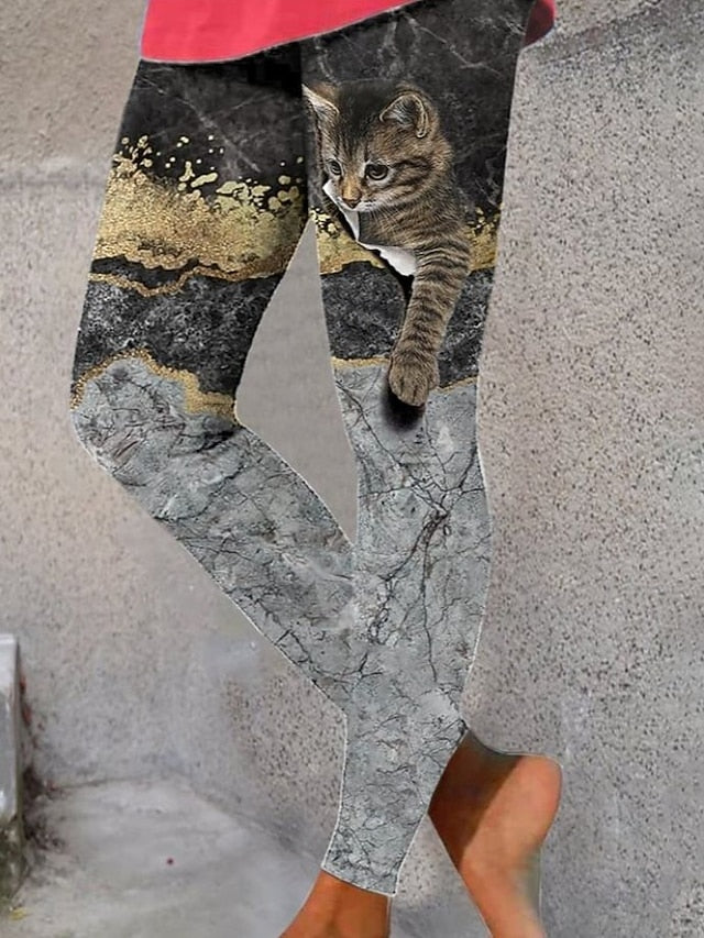 Women's Slacks Leggings Cozy Leggings Vacation Vintage