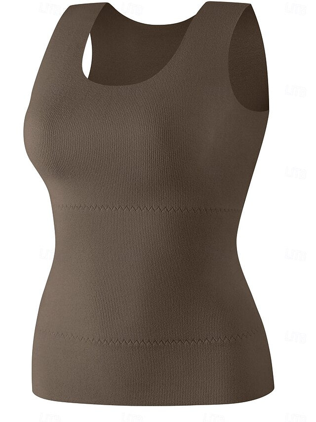 Women's Plus Size Camisole Tank Top Plain Daily Casual