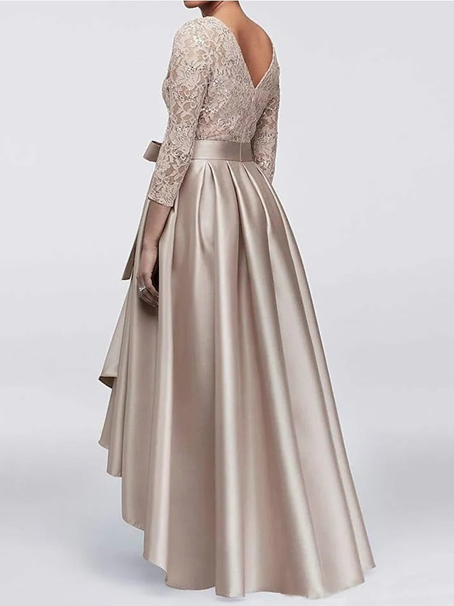 Elegant Wedding Guest A-Line Bride Dress Plus Size the of Mother