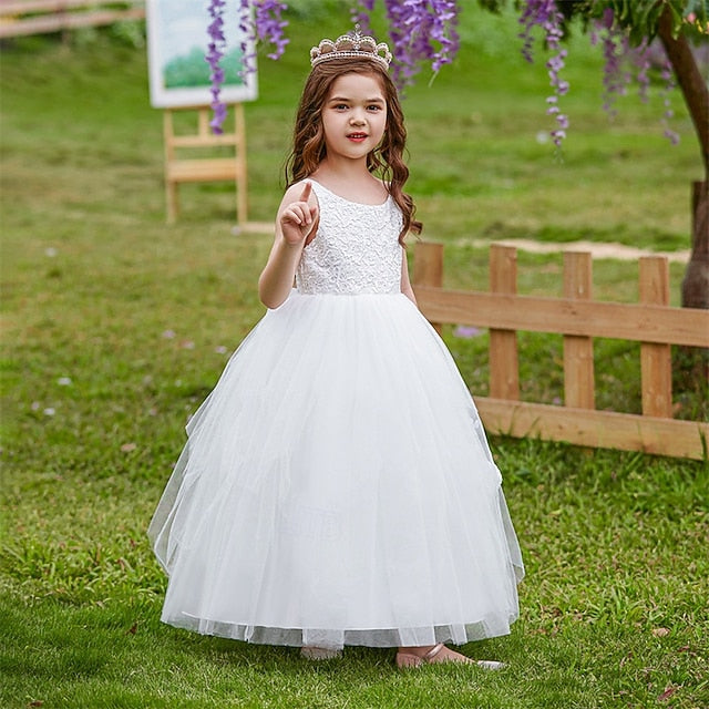 Kid's Flower Girl Princess Girls' Dress