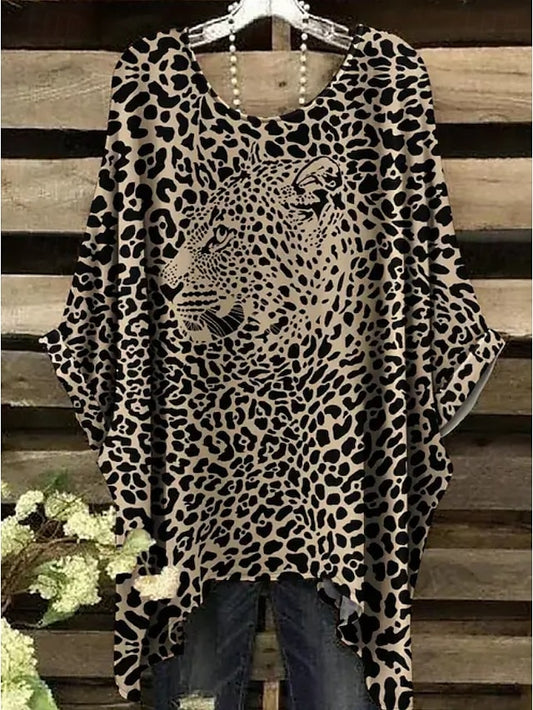 Women's Boho Shirt Graphic Abstract Elegant Bohemia Active