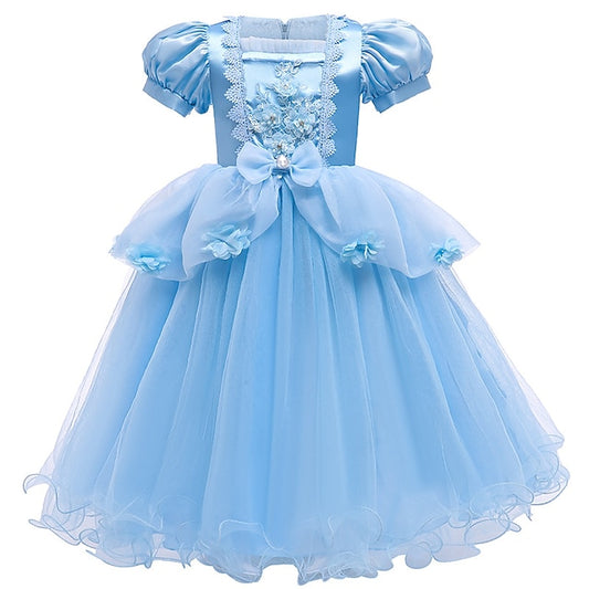 Flower Dress Movie Girls' Girl Cinderella Princess