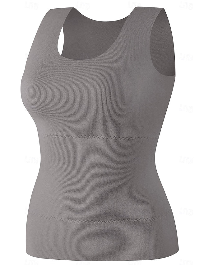 Women's Plus Size Camisole Tank Top Plain Daily Casual