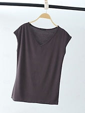 Women's Camisole Tank Top Solid Color Plain Daily
