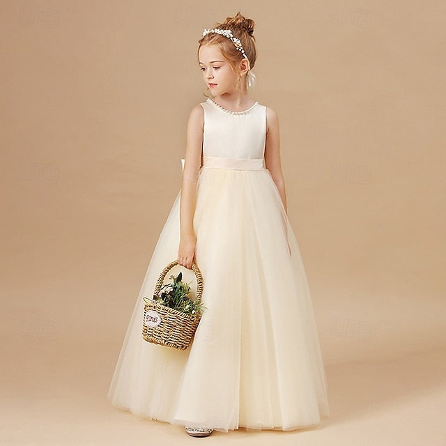 Flower Girl Dress Kid's Princess Girls'