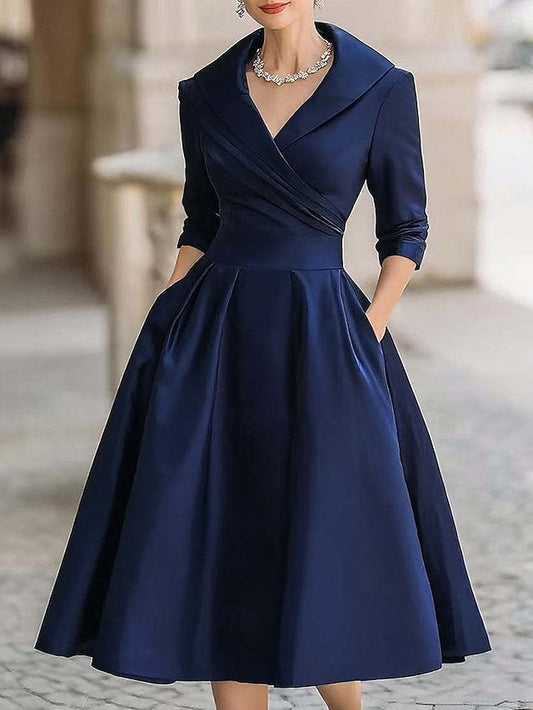 Women's Midi Dress Elegant Dress Elegant Fashion Modern