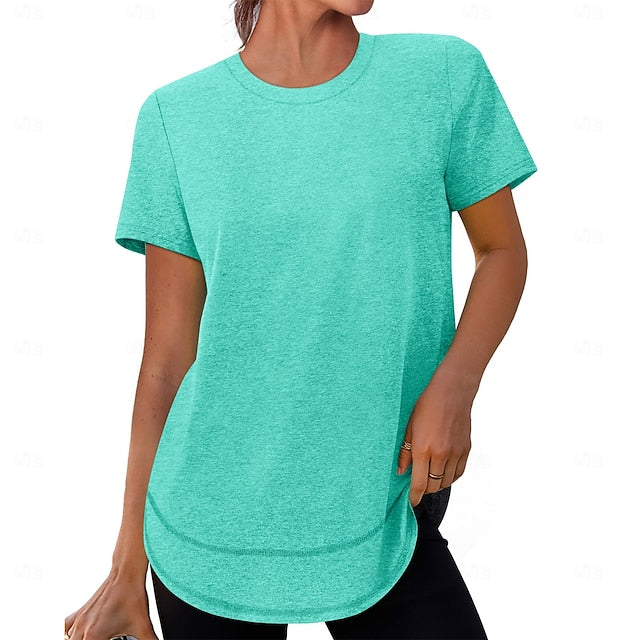 Women's T Shirt Summer Tops Vintage Classic Casual Short