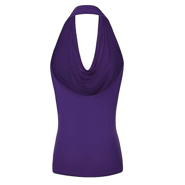 Women's Tank Top Yoga Top Halter Neck Quick Dry Comfortable