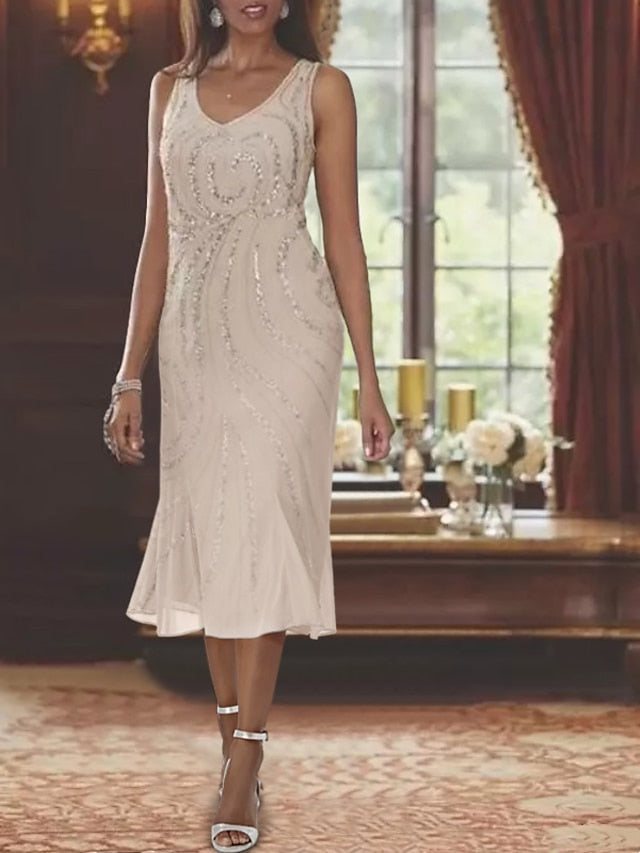 Two Formal Dress Piece Bride Mother Wedding Beach of the Mermaid