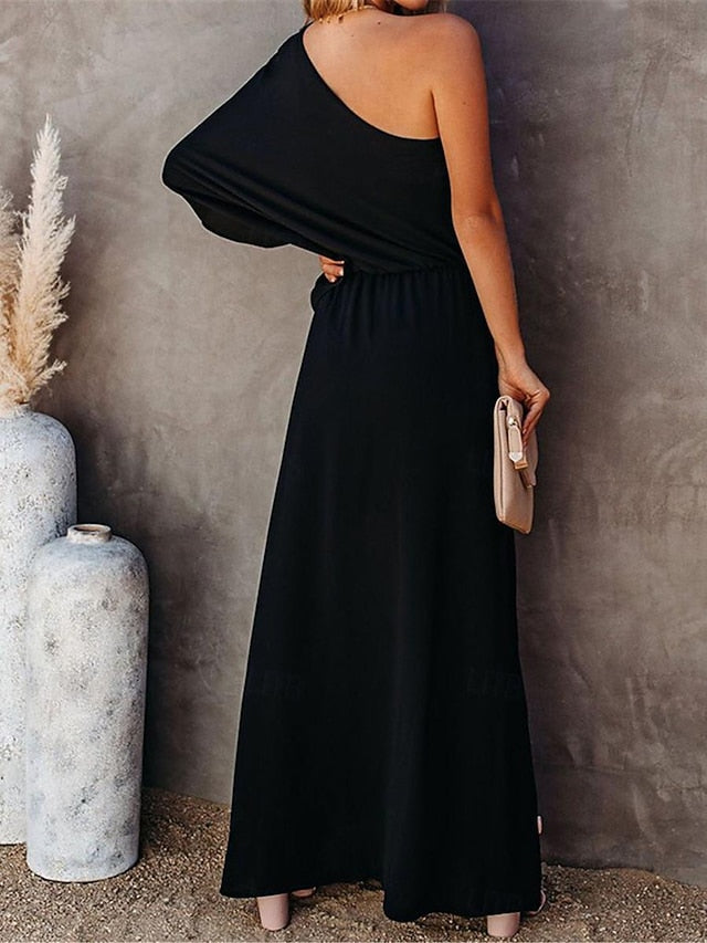 Women's Casual Dress Maxi Dress Split Vacation Streetwear