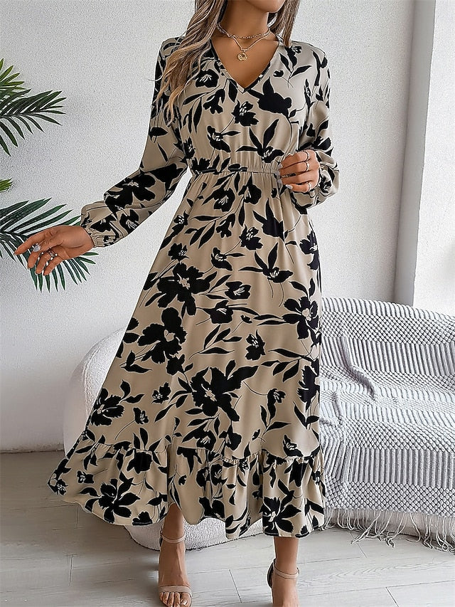 Women's Midi Dress Casual Dress Swing Dress A Line Dress