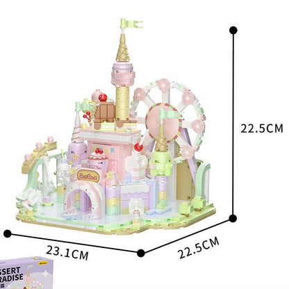 Dessert Paradise Eight Tone Box Building Block Castle LY4190 - fabuloryshop