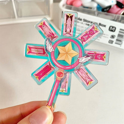 Cartoon Sakura Magic Stick Keychain LY4188 - fabuloryshop