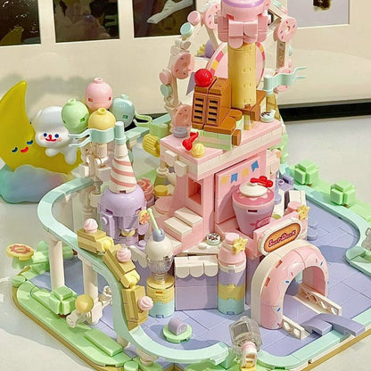 Dessert Paradise Eight Tone Box Building Block Castle LY4190 - fabuloryshop