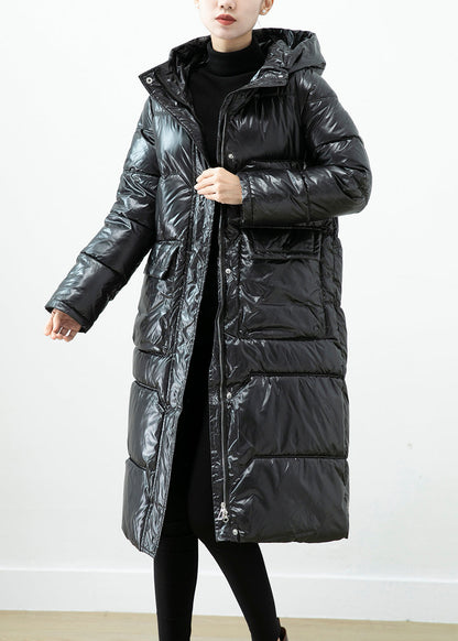 Art Black Hooded Duck Down Canada Goose Jacket Winter Ada Fashion