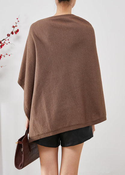 Art Coffee Asymmetrical Button Down Knit Scarf Tops Fall Ada Fashion