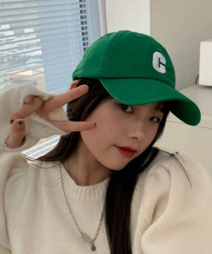 Beautiful Green Graphic Embroidery Baseball Cap Hat LY515 - fabuloryshop