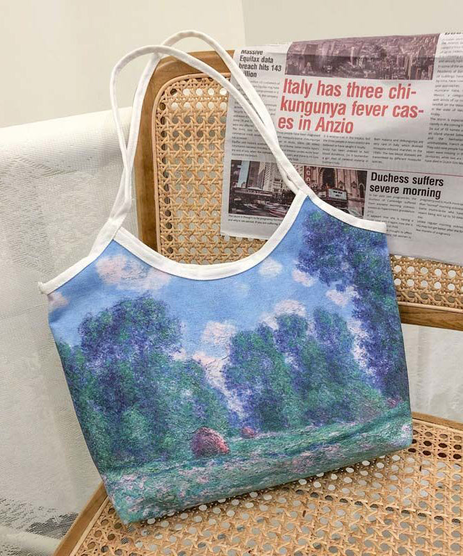 Beautiful Paitings Art Canvas Satchel Handbag LY1767 - fabuloryshop