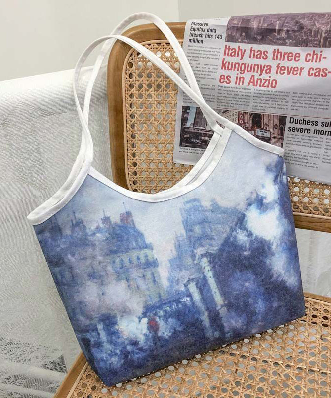 Beautiful Paitings Art Canvas Satchel Handbag LY1767 - fabuloryshop