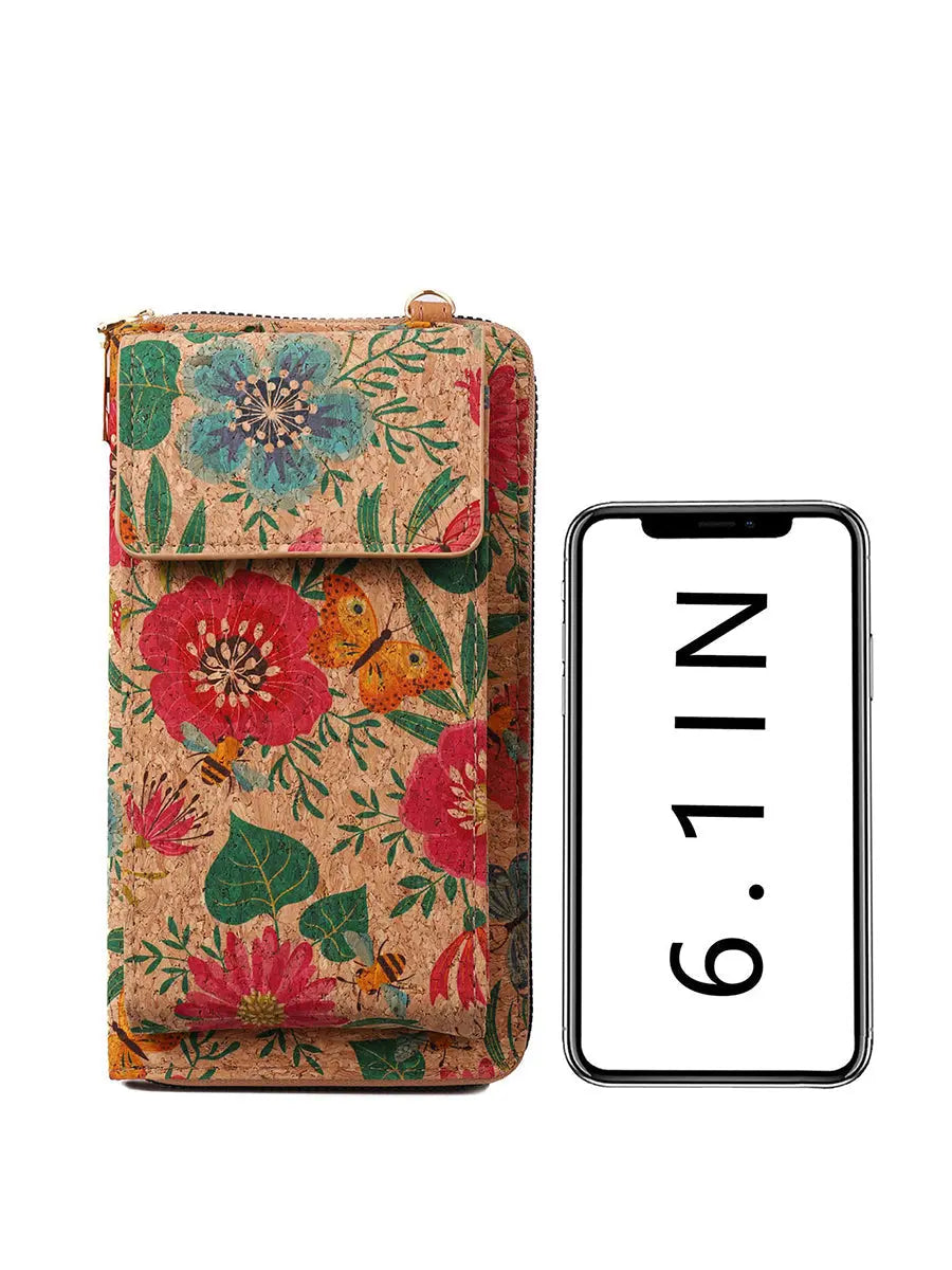 Bohemia Flower Multifunction Mobile Phone Bag Wallet Ada Fashion