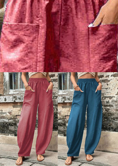 Carmine High Waist Cozy Ice Silk Harem Pants Summer LY3894 - fabuloryshop