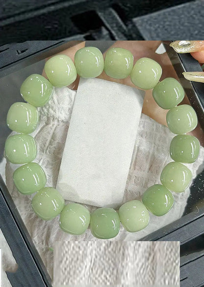 Chic Blackish Green Bodhiko Buddha Beads Bracelet Ada Fashion