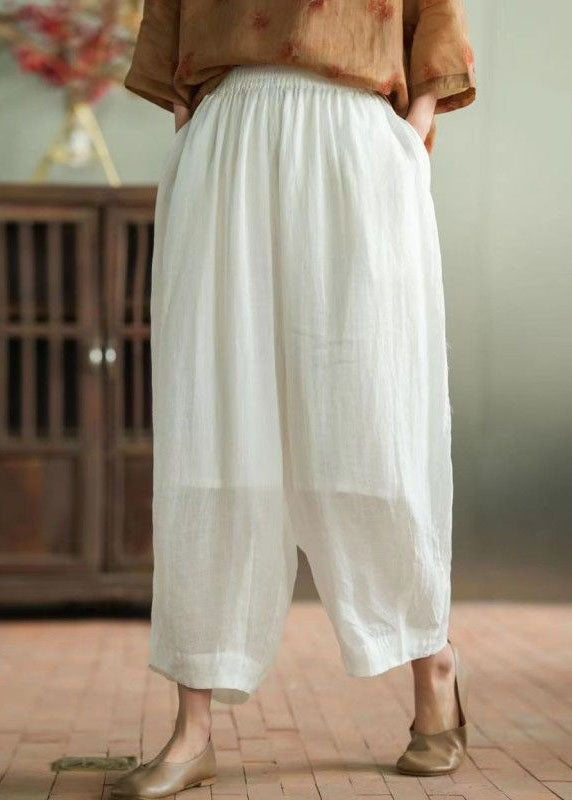 Chic Orange O-Neck Print Patchwork Linen Two Pieces Set Summer LY4098 - fabuloryshop