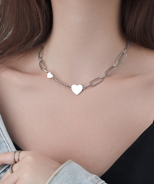 Chic Sterling Silver Necklace