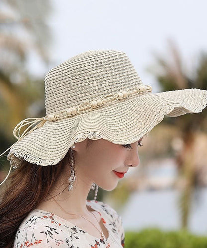 Classy Khaki Summer Sun Hat - fabuloryshop