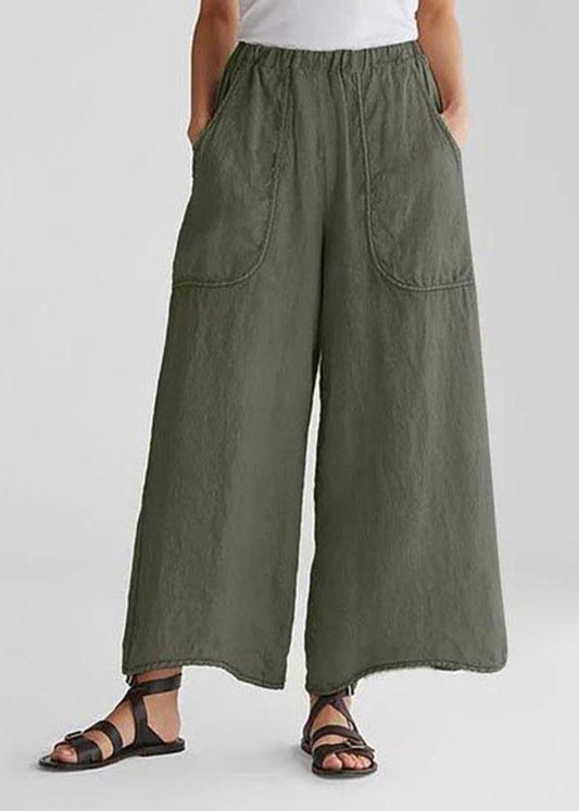 Cotton Loose Wide Leg Casual Pants - fabuloryshop