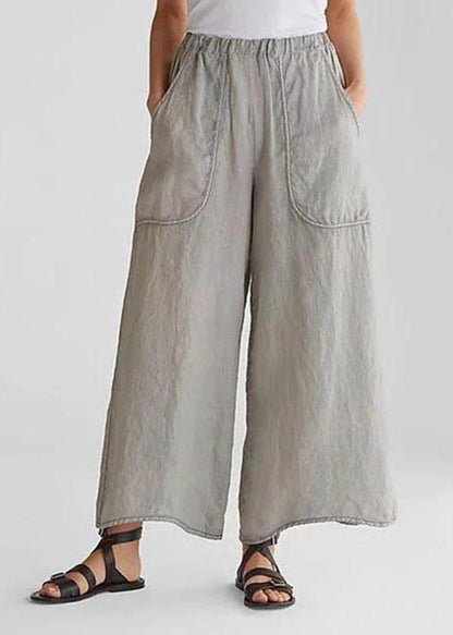 Cotton Loose Wide Leg Casual Pants - fabuloryshop